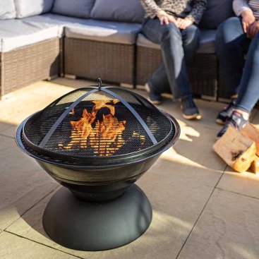 Lustre Enamelled Firepit