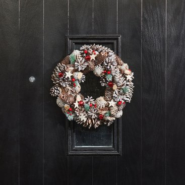 FrostStar Wreath, 50cm