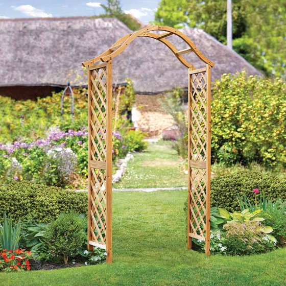 Woodland Garden Arch - Tan, FSC1