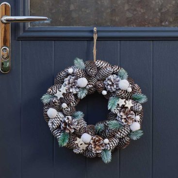 FrostPine Wreath, 36cm