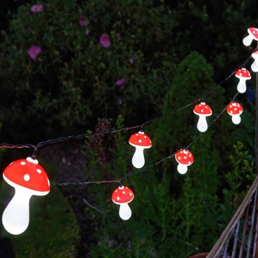 Shrooms String Lights - Set of 10