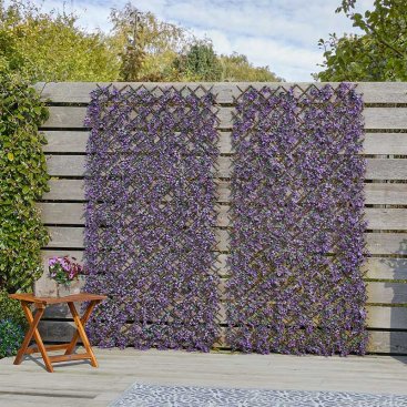 Vivid Violet 180 x 60cm Trellis