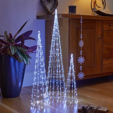 654 LED TreeCone Trio LV - Cool White
