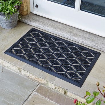 Diamond Rubber Cast Mat 45x75cm